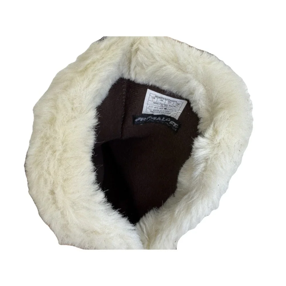The North Face Leather Winter Snow‎ Boots Sherpa Women's Size 9 No Box
